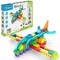 Engino: Qboidz Airplane - 5 Model Brick Building Set, Toy Construction, Coloring & Math Activities, Stack & Click Assembly, STEM Play & Learn, Kids 3+